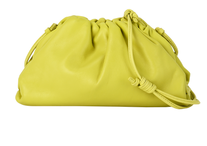 Small Pouch, &pound;650, Handbags, Green, Leather, Front view